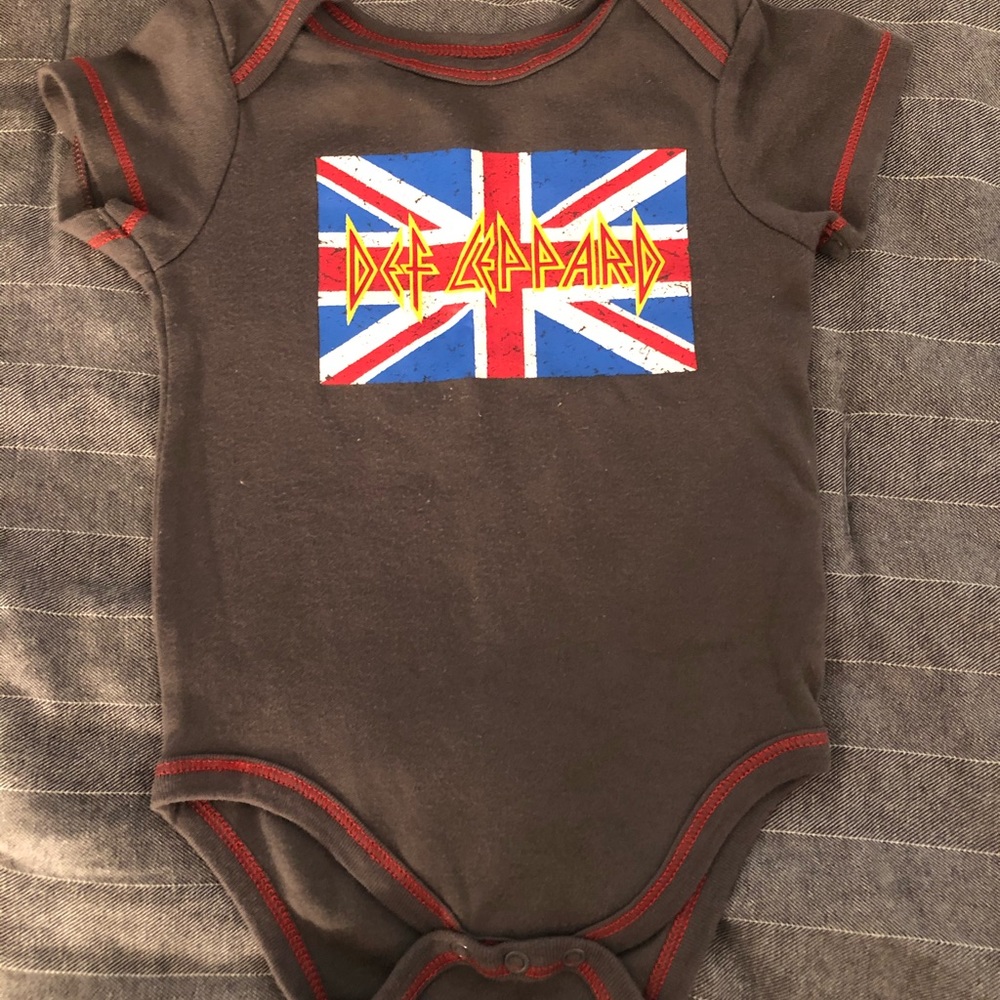 Def Leppard onesie